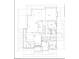 Detailed blueprint showcasing the layout of the 2nd floor, indicating dimensions and room locations at 10415 Westfield Blvd, Carmel, IN 46280