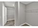 Walk-in closet with installed shelving at 10423 Hamburg Dr, Fortville, IN 46040