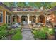 Backyard patio with outdoor seating, landscaping, and backyard views at 10561 Wilson Rd, Brownsburg, IN 46112
