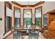 Charming breakfast nook filled with natural light and a view of the lovely landscaping at 10561 Wilson Rd, Brownsburg, IN 46112