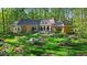 Spacious home with manicured lawn and lush landscaping offers a serene outdoor living experience at 10561 Wilson Rd, Brownsburg, IN 46112
