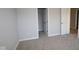 Cozy bedroom with neutral walls and soft carpet at 1114 Ridgevine Rd, Greenwood, IN 46143