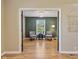 Cozy sitting room with stylish decor and great natural light at 125 W Noble St, Lebanon, IN 46052