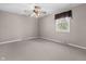 Bedroom with carpeted floors, and a window with curtains at 12867 Andover Dr, Carmel, IN 46033