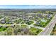 High-angle view of a vast residential area showcasing diverse home styles, mature trees, and green spaces at 13836 Fieldcrest Dr, McCordsville, IN 46055