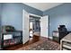 Office space featuring a view of the entryway and an ornate area rug at 13836 Fieldcrest Dr, McCordsville, IN 46055