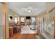 Cozy living room with a fireplace and plush seating at 16 Cattail Ln, Brownsburg, IN 46112