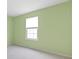 Bedroom with light green walls and a window with blinds at 2020 Tourmaline Dr, Westfield, IN 46074