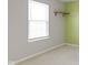 Bedroom with light-grey walls, trim and a window with blinds at 2020 Tourmaline Dr, Westfield, IN 46074
