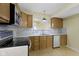 Updated kitchen featuring stainless steel appliances and generous counter space at 2020 Tourmaline Dr, Westfield, IN 46074