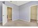 Comfortable bedroom offers two entryways for easy access to closet and hallway at 2270 Brightwell Pl, Indianapolis, IN 46260