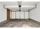 The open garage features a concrete floor and white door at 2270 Brightwell Pl, Indianapolis, IN 46260