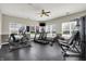 Gym amenities include treadmills, elliptical, and weight training machine at 2270 Brightwell Pl, Indianapolis, IN 46260