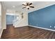 Spacious living area showcasing new floors, light walls, and inviting staircase at 2270 Brightwell Pl, Indianapolis, IN 46260