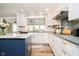 Beautiful kitchen with stainless steel appliances, white cabinets, and modern backsplash design at 2428 Hawthorn Pl, Noblesville, IN 46062
