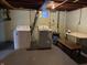 This basement has a washer and dryer at 244 E Cragmont Dr, Indianapolis, IN 46227