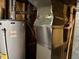 This basement has a furnace and water heater at 244 E Cragmont Dr, Indianapolis, IN 46227