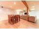Basement area with dining table and view to living space at 3413 Putter Pl, Columbus, IN 47203