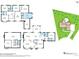 Detailed floor plan of a multi-level home with room dimensions and layout at 3790 Steeplechase Dr, Carmel, IN 46032