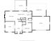 First-floor layout featuring kitchen, great room, sun room, dining room and garage at 4243 Bay Leaf Cir, Indianapolis, IN 46237