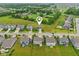 Expansive aerial view of a neighborhood with well-maintained lawns and charming homes at 4245 W Fork Dr, Westfield, IN 46062