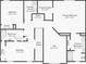 Second floor plan showcasing bedrooms and bathrooms at 4245 W Fork Dr, Westfield, IN 46062