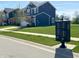 Street view of homes with mailboxes and well-maintained lawns at 4245 W Fork Dr, Westfield, IN 46062