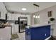 Spacious kitchen featuring white cabinets, stainless steel appliances, and plenty of counter space at 4511 Hunt Master Ct, Indianapolis, IN 46268
