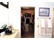 A spacious walk-in closet with clothes and accessories, offering ample storage in a well-organized layout at 5266 Hickory Lake Dr, Indianapolis, IN 46235