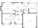 Main level floor plan showing an open concept kitchen, living, dining, and Gathering room layout with garage and screened in porch at 6205 Albury Dr, Indianapolis, IN 46236