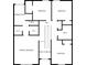 Upstairs floor plan showing primary bedroom with ensuite bathroom and walk-in closet and multiple additional bedrooms and bathrooms at 6205 Albury Dr, Indianapolis, IN 46236