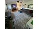 Comfortable living room with a large sectional sofa and modern decor at 6226 Fairlane Dr, Indianapolis, IN 46259