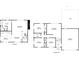 Detailed floor plan showcasing the layout of the home, including room dimensions at 7206 Halden Pl, Indianapolis, IN 46214