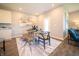 Formal dining room with modern decor and a decorative rug provides a comfortable space at 8502 Hemingway Dr, Indianapolis, IN 46239