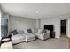 Spacious living room features a plush sectional sofa, and plenty of room for relaxation and entertainment at 8583 Strabet Dr, Pendleton, IN 46064