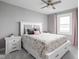 Stylish bedroom featuring a floral bedspread and great natural light at 10239 Wilson Rd, Brownsburg, IN 46112