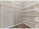 Spacious walk-in closet with custom shelving and ample storage space at 1098 Extraordinary Trl, Greenfield, IN 46140