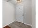 Entryway with a white door, light fixture, and tiled flooring at 1098 Extraordinary Trl, Greenfield, IN 46140
