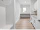 Mudroom features built-in storage, granite counters and direct access to garage at 11338 Briargate Dr, Fishers, IN 46055
