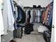 Spacious walk-in closet with ample hanging space and storage solutions at 1175 Bent Tree Way, Plainfield, IN 46168