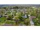 A beautiful aerial view of a neighborhood full of trees, green grass, and houses at 1221 S Catherwood Ave, Indianapolis, IN 46203