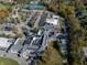 A bird's eye view of the Heather Pointe community amenities and surrounding homes at 12372 Ostara Ct, Fishers, IN 46037