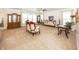 Bright and spacious living room featuring plush carpeting and elegant furnishings at 14014 Fieldcrest Dr, McCordsville, IN 46055