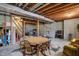 Spacious basement featuring exposed ceiling and functional entertainment space at 1611 Connemara Rd, Indianapolis, IN 46217