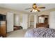 Spacious main bedroom boasts a walk-in closet, an ensuite, and a comfortable space at 1611 Connemara Rd, Indianapolis, IN 46217