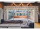 Cozy living room with sliding glass doors leading to outdoor views at 16632 Oak Rd, Westfield, IN 46074