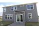 This home features a sliding glass door to the backyard at 17062 Cowbell Dr, Noblesville, IN 46060