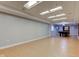 Bright basement with recessed lighting, skylights, and open layout perfect for entertaining at 2215 Golfside Dr, Lebanon, IN 46052