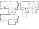 Floor plan of 3 floors features kitchen, dining, Gathering, living, bedroom, baths, and recreation room at 2215 Golfside Dr, Lebanon, IN 46052
