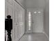 Bright foyer featuring tile flooring, a closet, and an exterior door at 2215 Golfside Dr, Lebanon, IN 46052